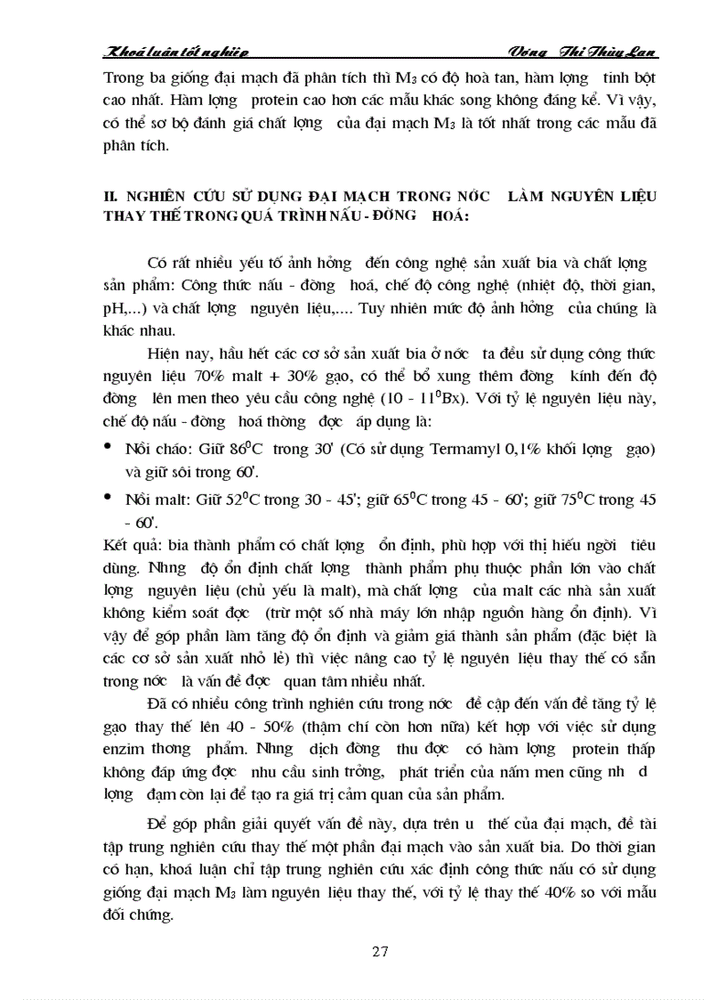 image for page Nghiên cứu ứng dụng chế phẩm enzym của háng NOVO Đan mạch trong sản xuất bia
