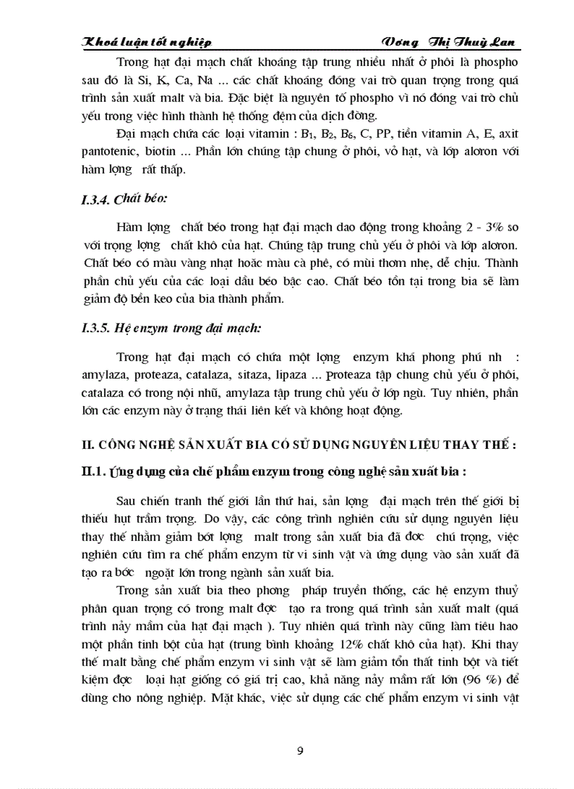 image for page Nghiên cứu đặc tính của đại mạch trồng trong nước và sử dụng đại mạch làm nguyên liệu thay thế trong công nghệ sản xuất bia