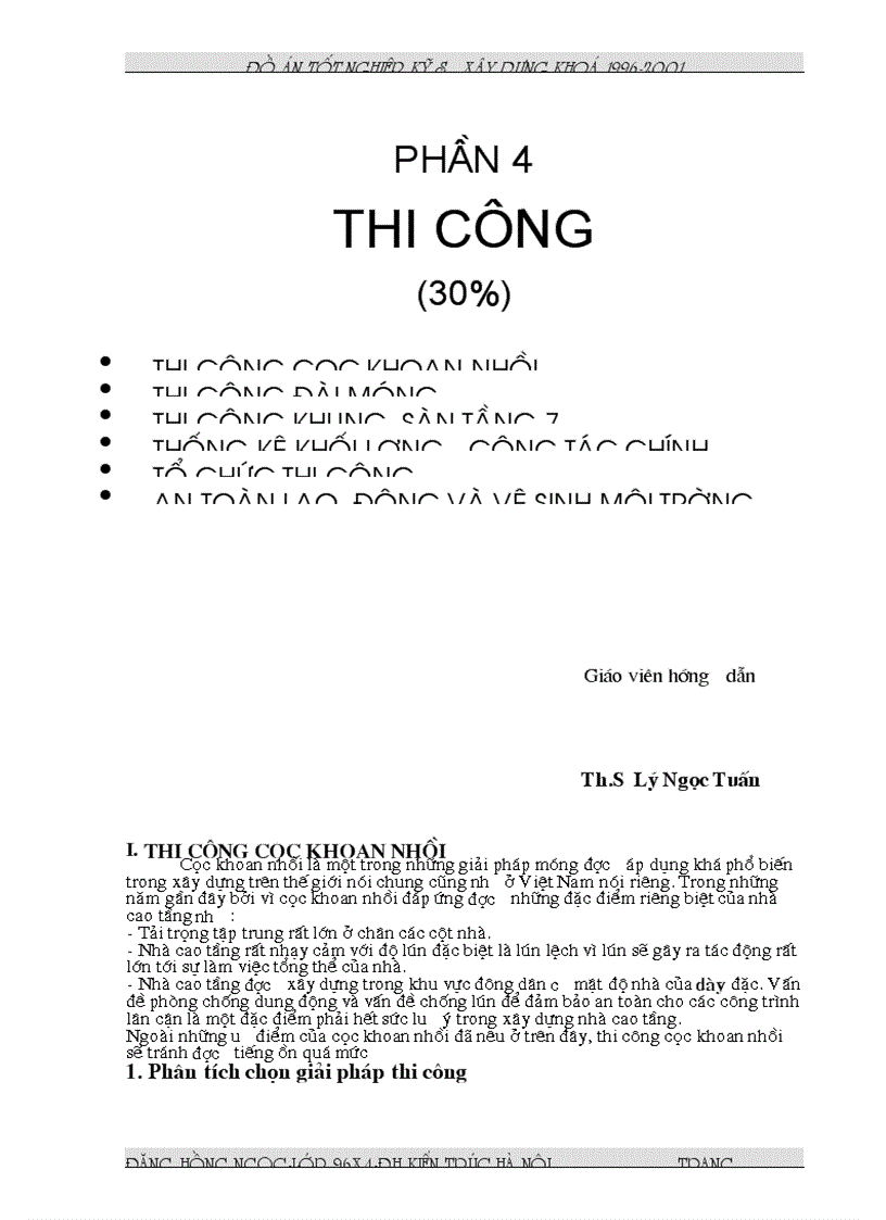 image for page Thi công phần ngầm
