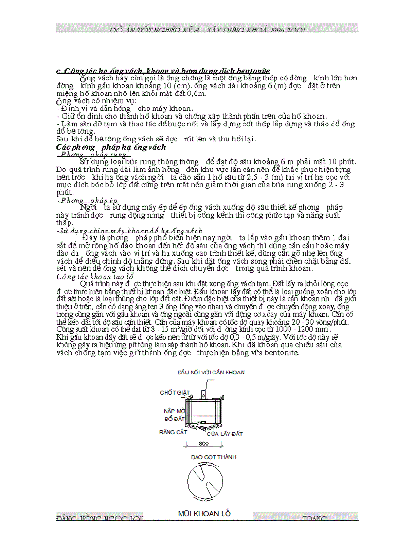 image for page Thi công phần ngầm