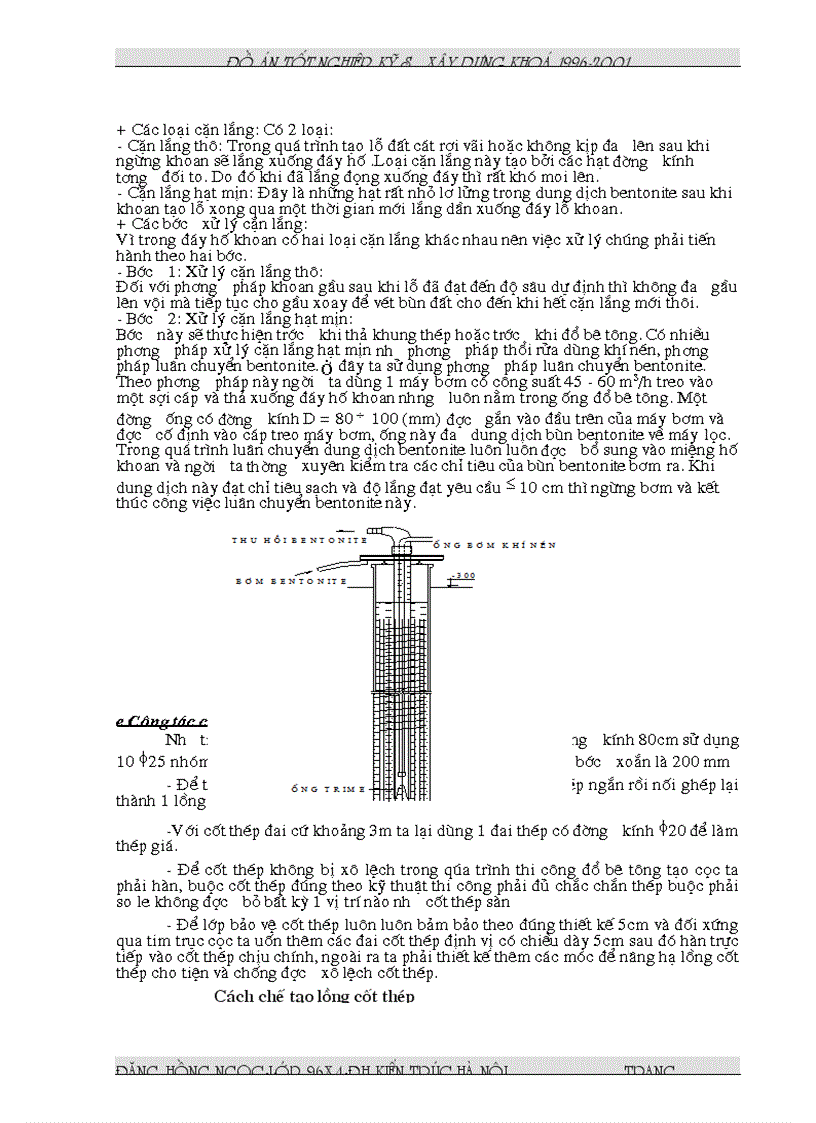 image for page Thi công phần ngầm