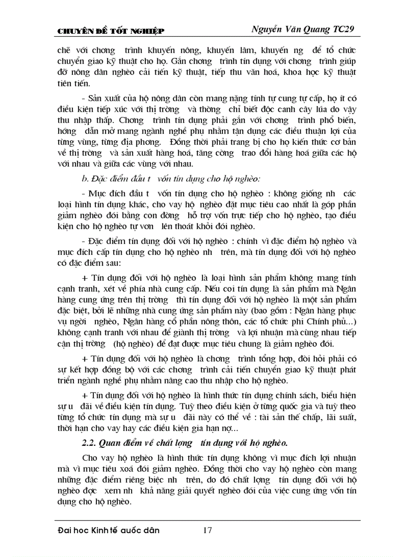 image for page Một số giải pháp nhằm nâng cao chất lượng tín dụng đối với hộ nghèo thiếu vốn sản xuất tại Chi nhánh Ngân hàng nông nghiệp và phát triển nông thôn huyện Đông Triều