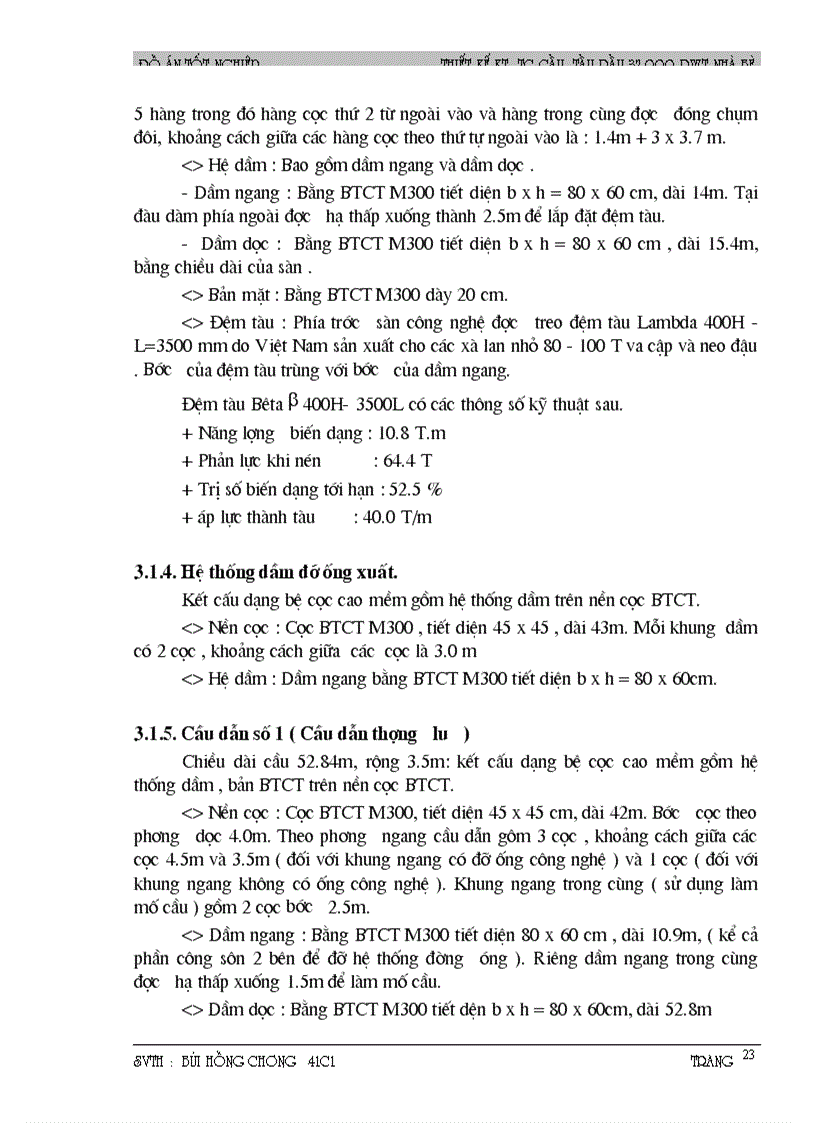 image for page Thiết kế kỹ thi công cầu tầu dầu 32 000DWT Nhà Bè