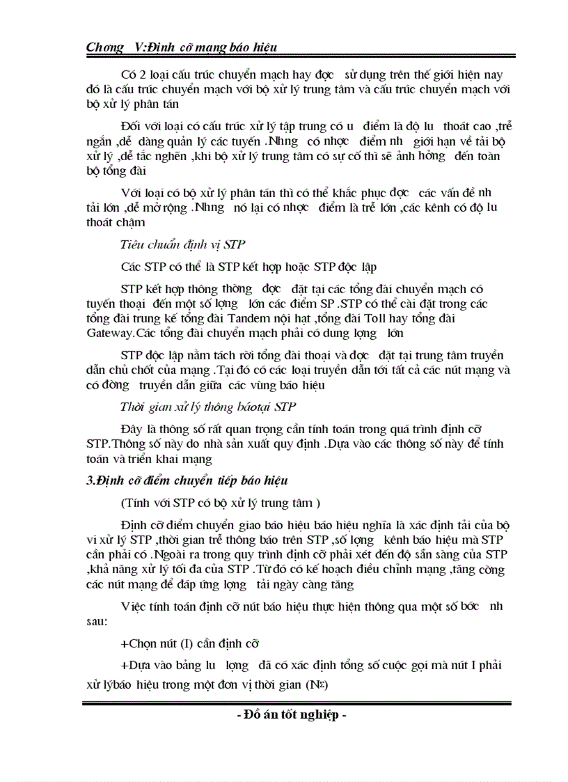 image for page Đồ án tốt nghiệp định cỡ mạng báo hiệu