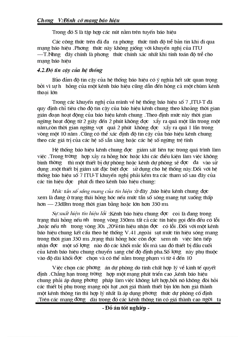 image for page Đồ án tốt nghiệp định cỡ mạng báo hiệu