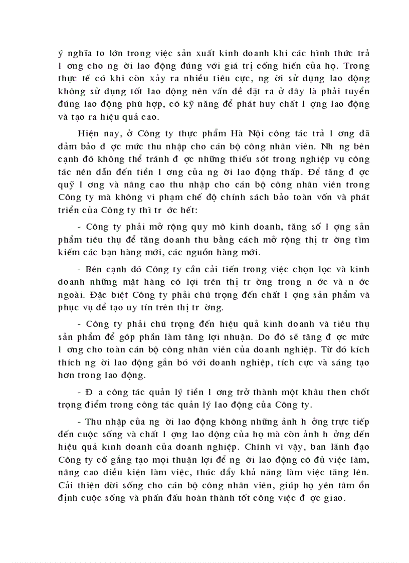 image for page Phân tích các phương thức trả lương ở công ty Thực phẩm Hà Nội