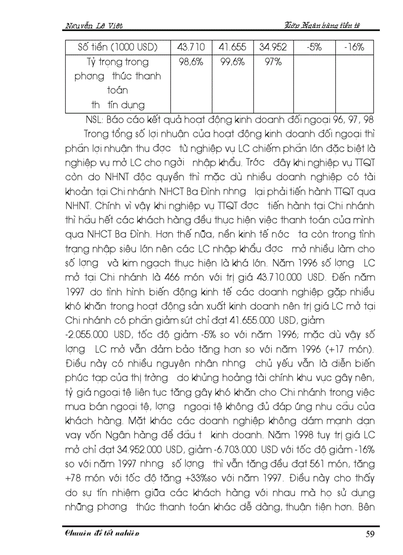 image for page Thực trạng hoạt động thanh toán quốc tế tại NHCT khu vực ba đình 1