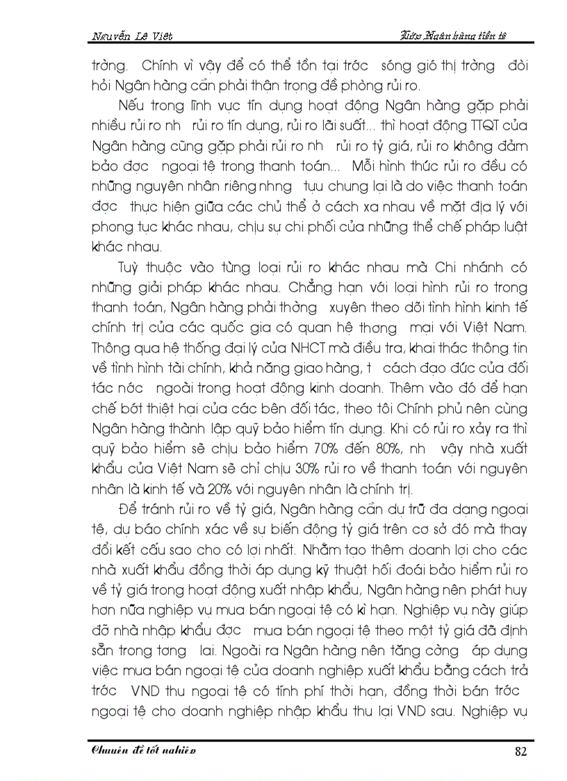 image for page Thực trạng hoạt động thanh toán quốc tế tại NHCT khu vực ba đình 1