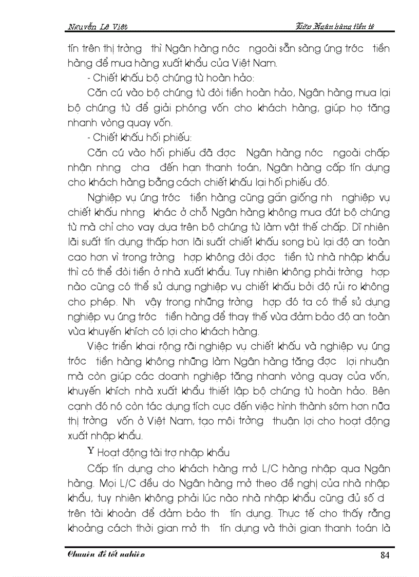 image for page Thực trạng hoạt động thanh toán quốc tế tại NHCT khu vực ba đình 1