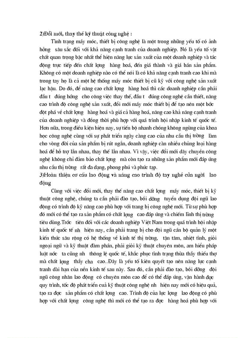 image for page Cạnh tranh nâng cao chất lượng hàng hoá của doanh nghiệp Việt Nam Xu thế tất yếu trong nền kinh tế thị trường và trong hội nhập nền kinh tế thế giới