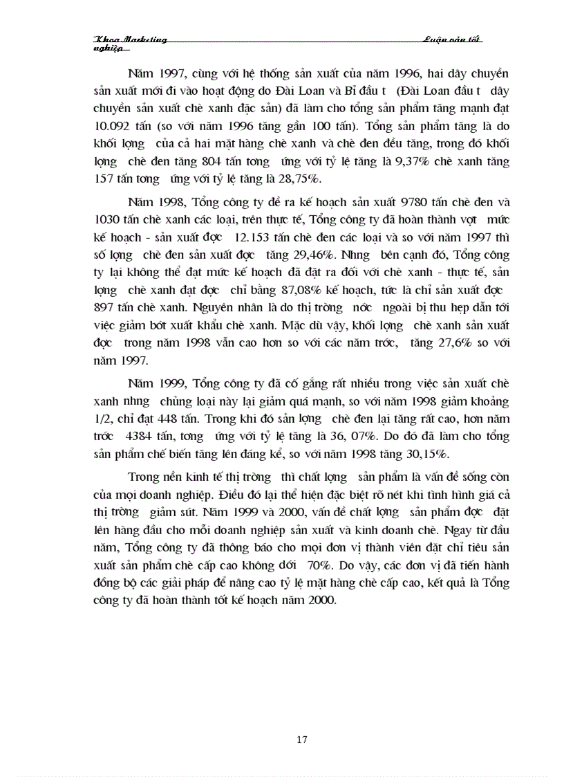 image for page Một số biện pháp nhằm tăng thị phần trong nước của Tổng công ty chè Việt Nam 1