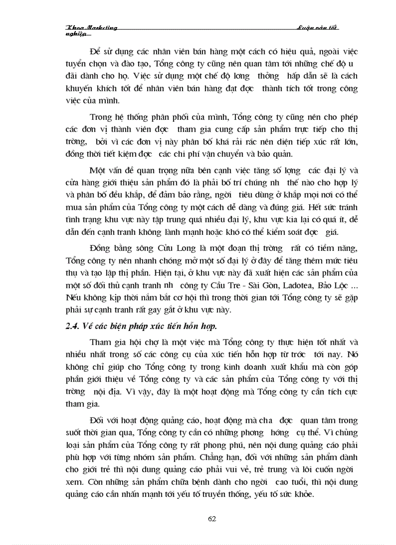 image for page Một số biện pháp nhằm tăng thị phần trong nước của Tổng công ty chè Việt Nam 1