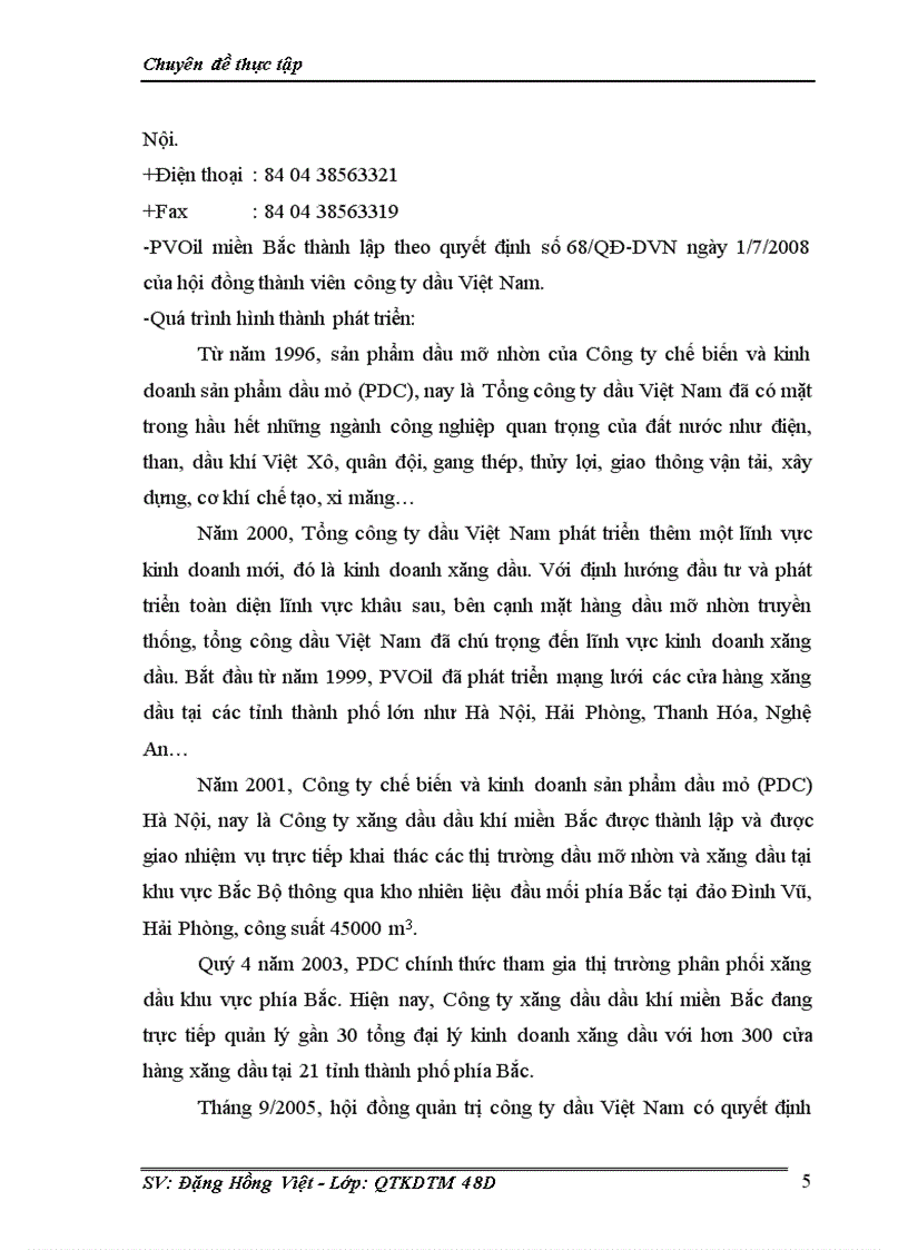 image for page Một số giải pháp nâng cao hiệu quả kinh doanh của Công ty xăng dầu dầu khí miền Bắc Tổng công ty dầu Việt Nam 1