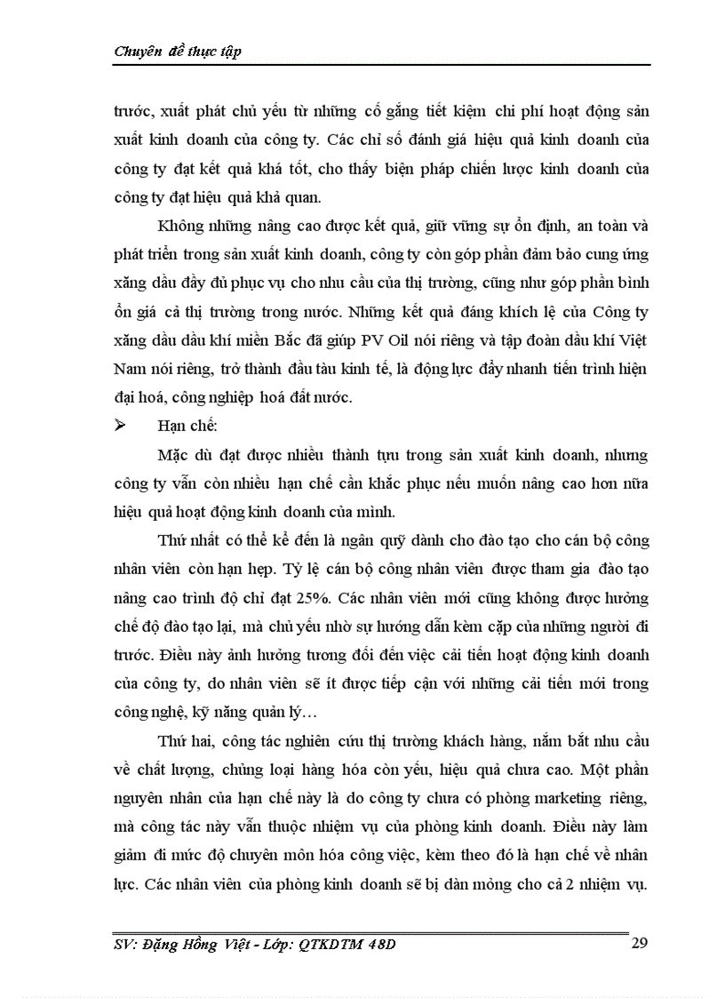 image for page Một số giải pháp nâng cao hiệu quả kinh doanh của Công ty xăng dầu dầu khí miền Bắc Tổng công ty dầu Việt Nam 1