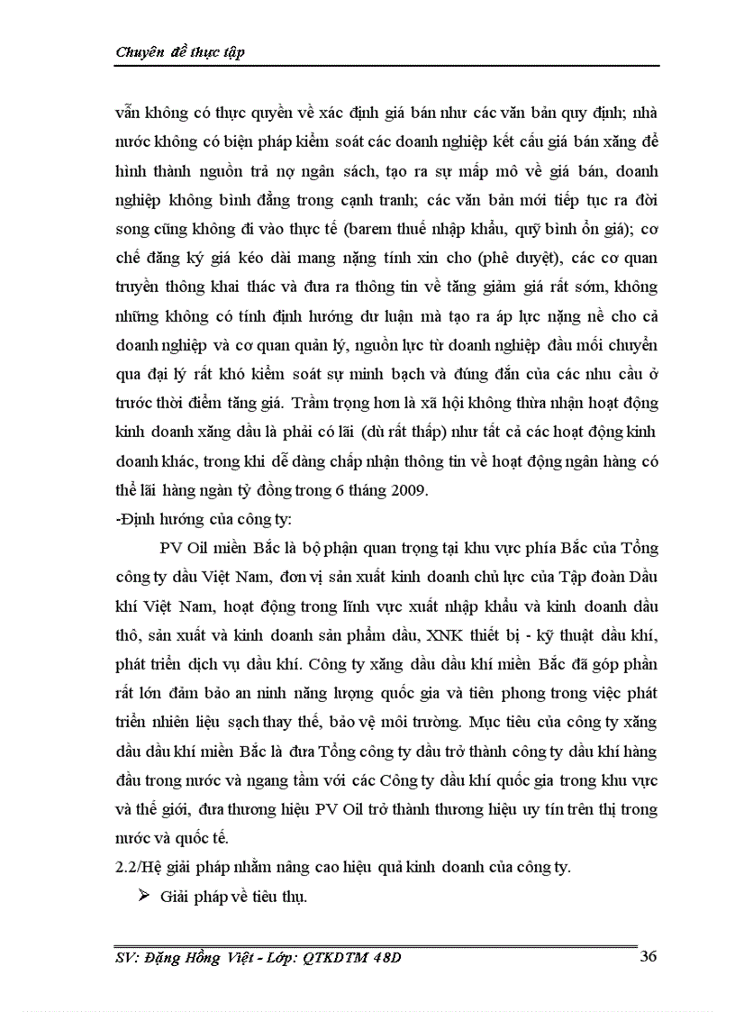 image for page Một số giải pháp nâng cao hiệu quả kinh doanh của Công ty xăng dầu dầu khí miền Bắc Tổng công ty dầu Việt Nam 1