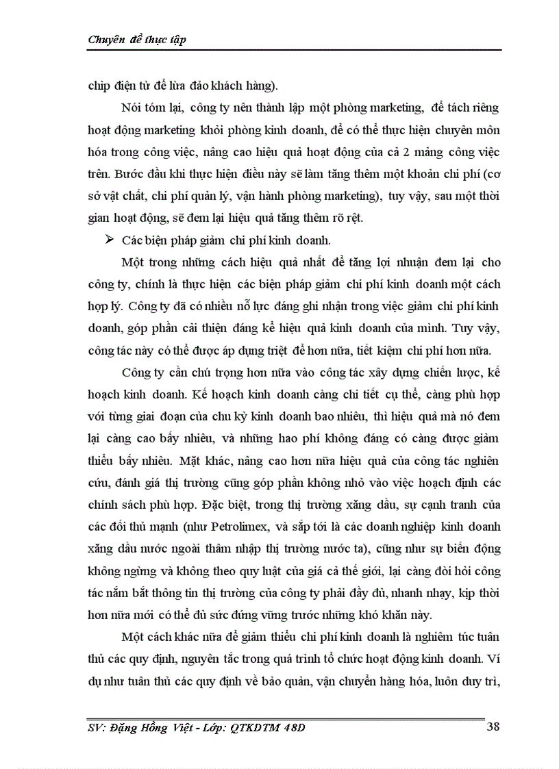 image for page Một số giải pháp nâng cao hiệu quả kinh doanh của Công ty xăng dầu dầu khí miền Bắc Tổng công ty dầu Việt Nam 1