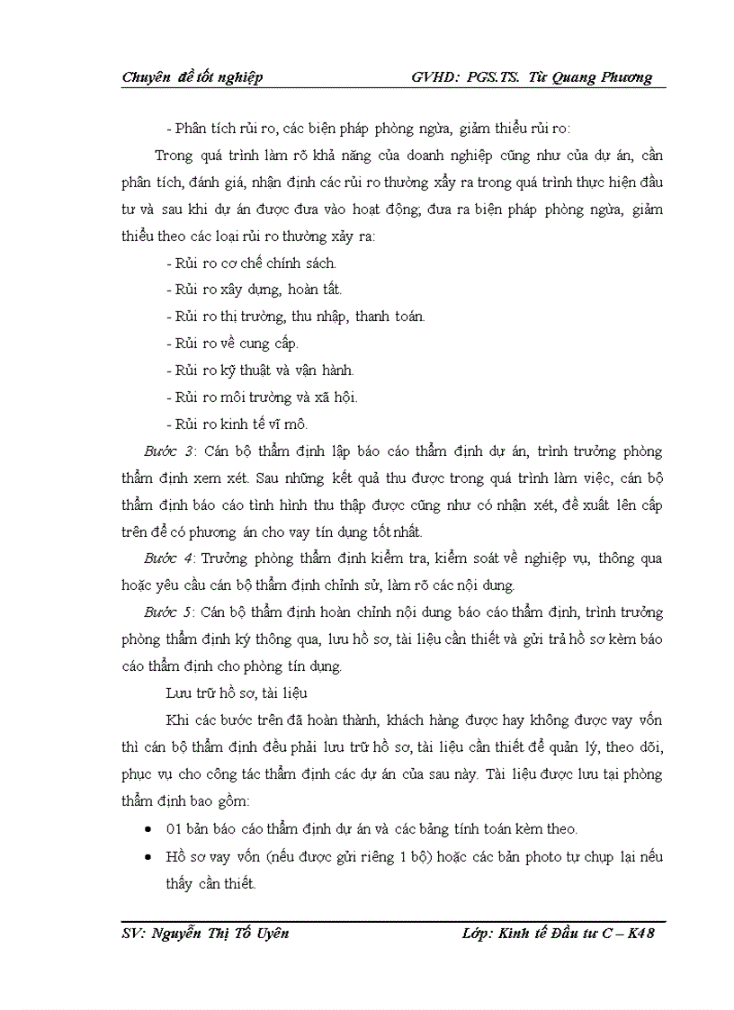 image for page Công tác thẩm định dự án vay vốn đầu tư của doanh nghiệp lớn tại ngân hàng Đầu Tư và Phát Triển chi nhánh Đông Đô