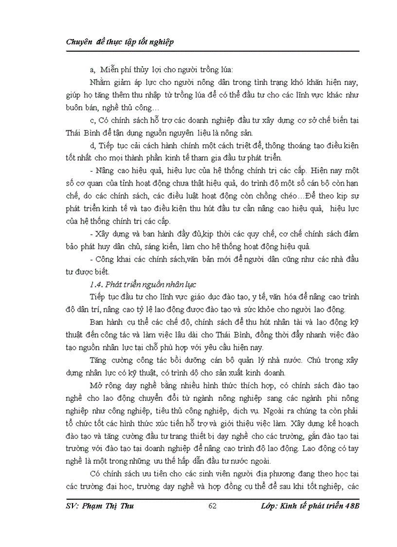image for page Một số giải pháp huy động vốn đầu tư thực hiện kế hoạch phát triển kinh tế xã hội tỉnh Thái Bình giai đoạn 2011 2015