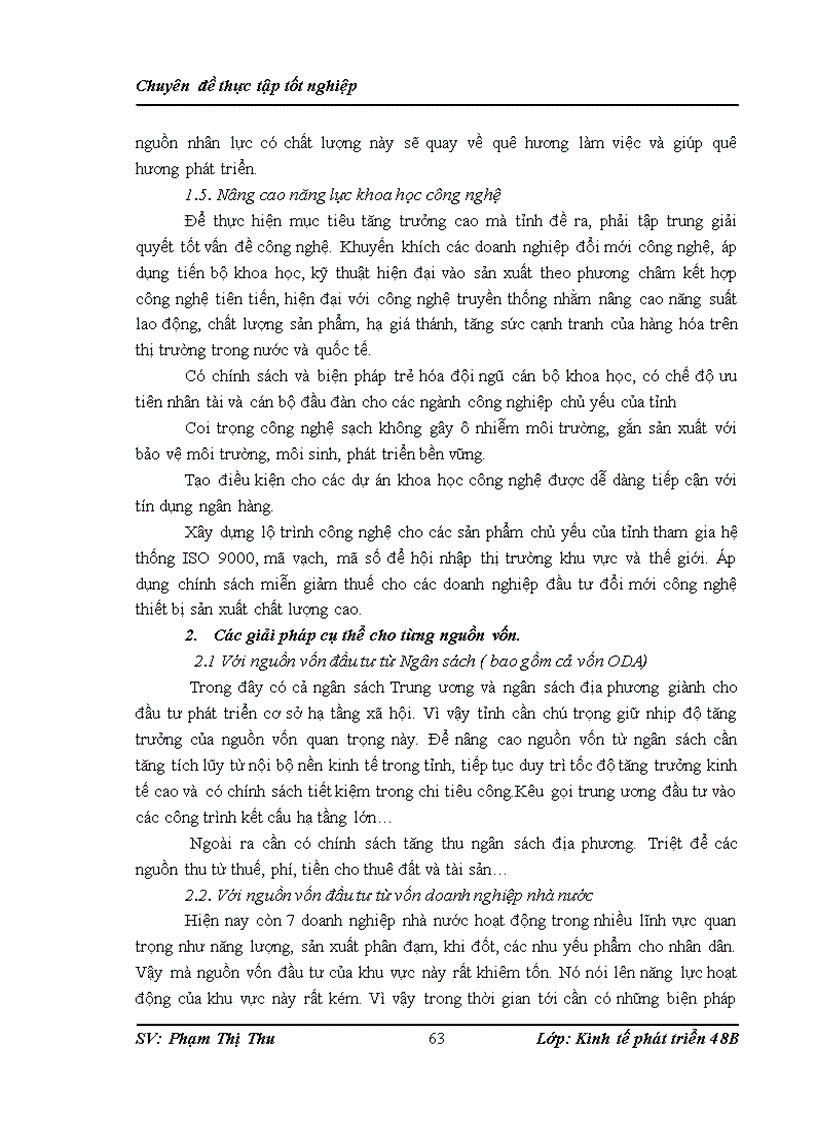 image for page Một số giải pháp huy động vốn đầu tư thực hiện kế hoạch phát triển kinh tế xã hội tỉnh Thái Bình giai đoạn 2011 2015