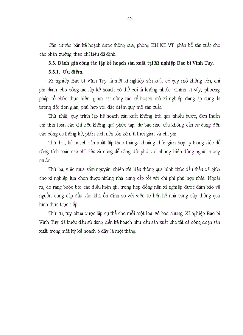 image for page Hoàn thiện công tác lập kế hoạch sản xuất tại xí nghiệp Xí nghiệp Bao bì Vĩnh Tuy 1
