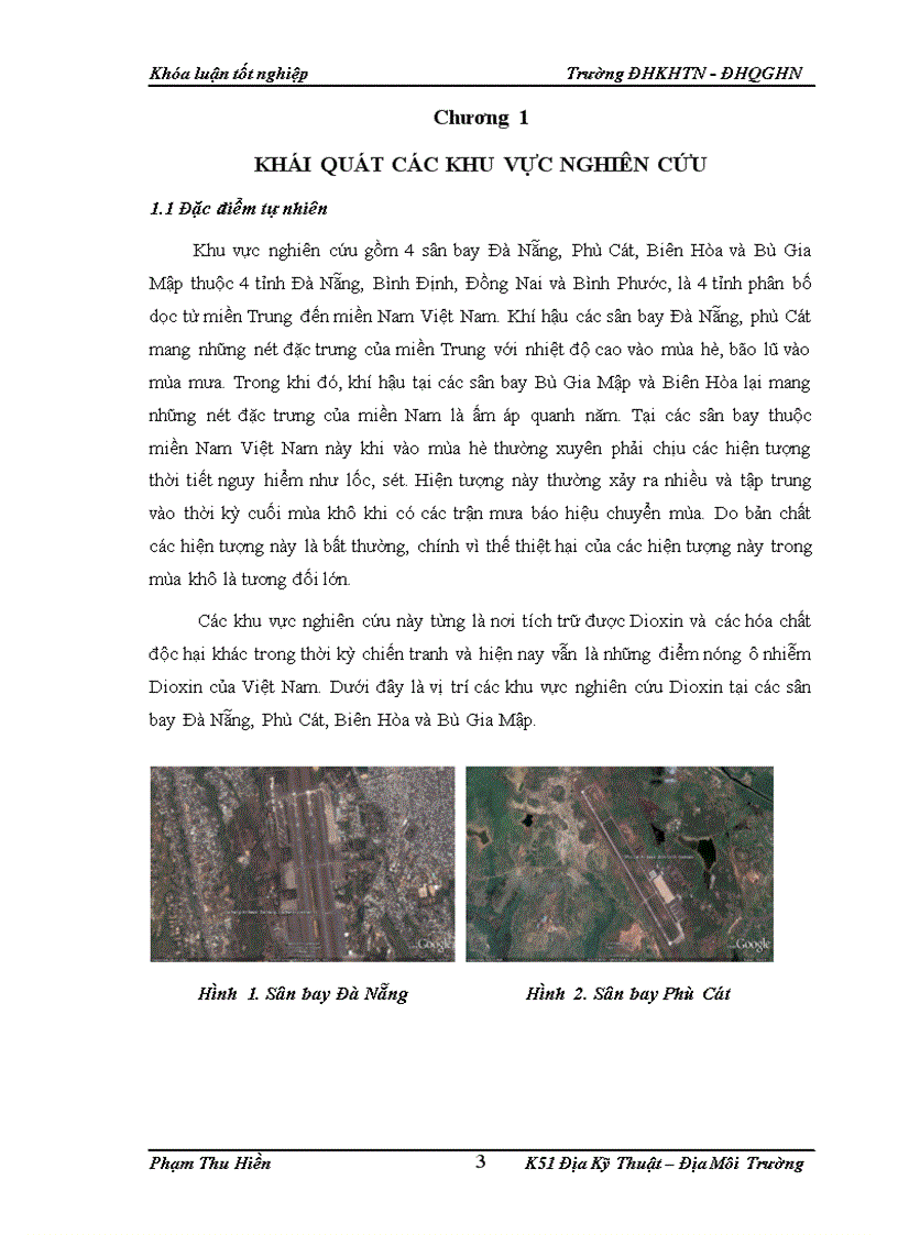 image for page Sự tồn lưu Dioxin trong đất tại các sân bay Biên Hòa Đà Nẵng Phù Cát và Bù Gia Mập Nguy cơ lan truyền ra môi trường và một số biện pháp phòng tránh
