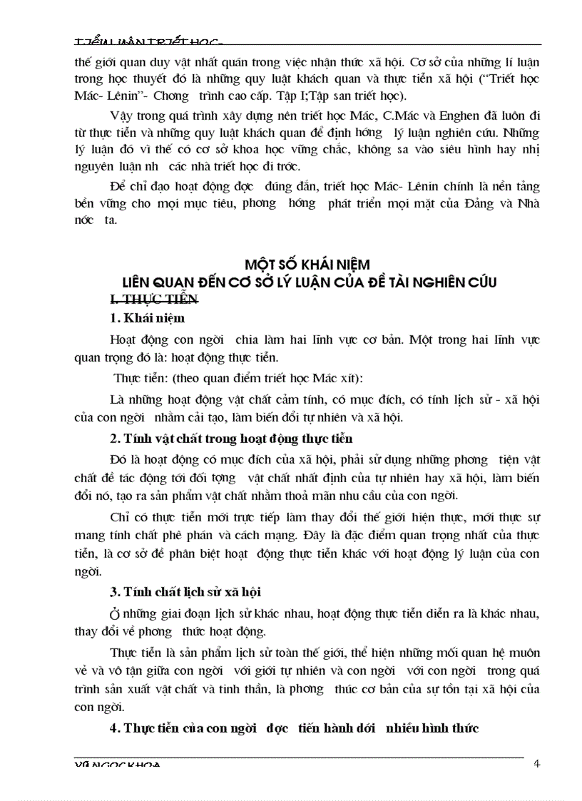 image for page Vận dụng những tư tưởng cơ bản của triết học Macxit để giải thích cho luận điểm Trong thời kỳ đổi mới chúng ta khẳng định phải đổi mới tư duy lý luận trước khi đổi mới thực tiễn