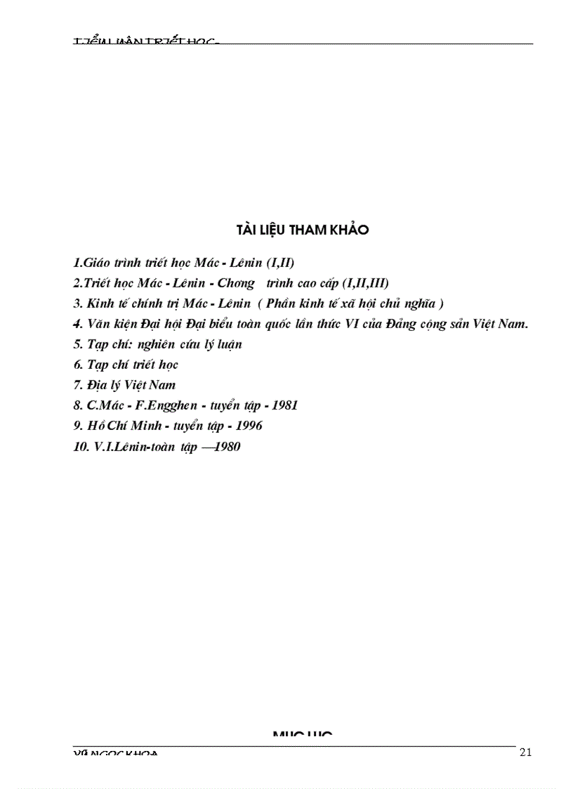 image for page Vận dụng những tư tưởng cơ bản của triết học Macxit để giải thích cho luận điểm Trong thời kỳ đổi mới chúng ta khẳng định phải đổi mới tư duy lý luận trước khi đổi mới thực tiễn