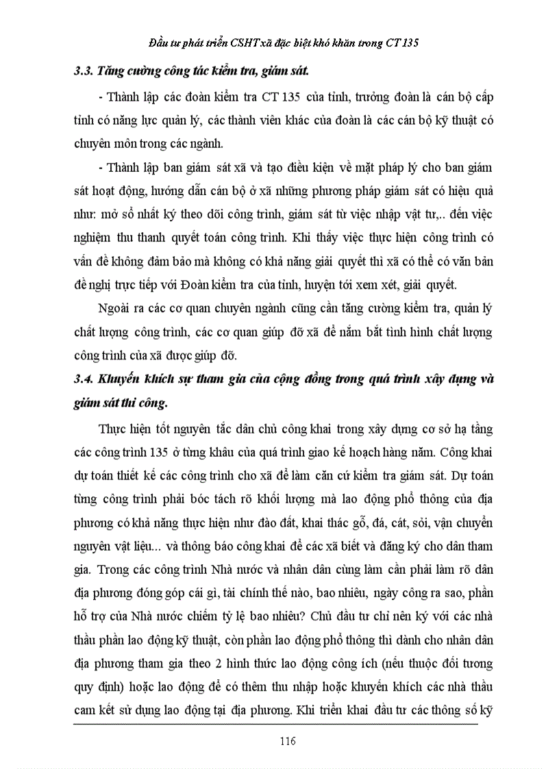 image for page Đầu tư cơ sở hạ tầng xã đặc biệt khó khăn trong Chương trình 135