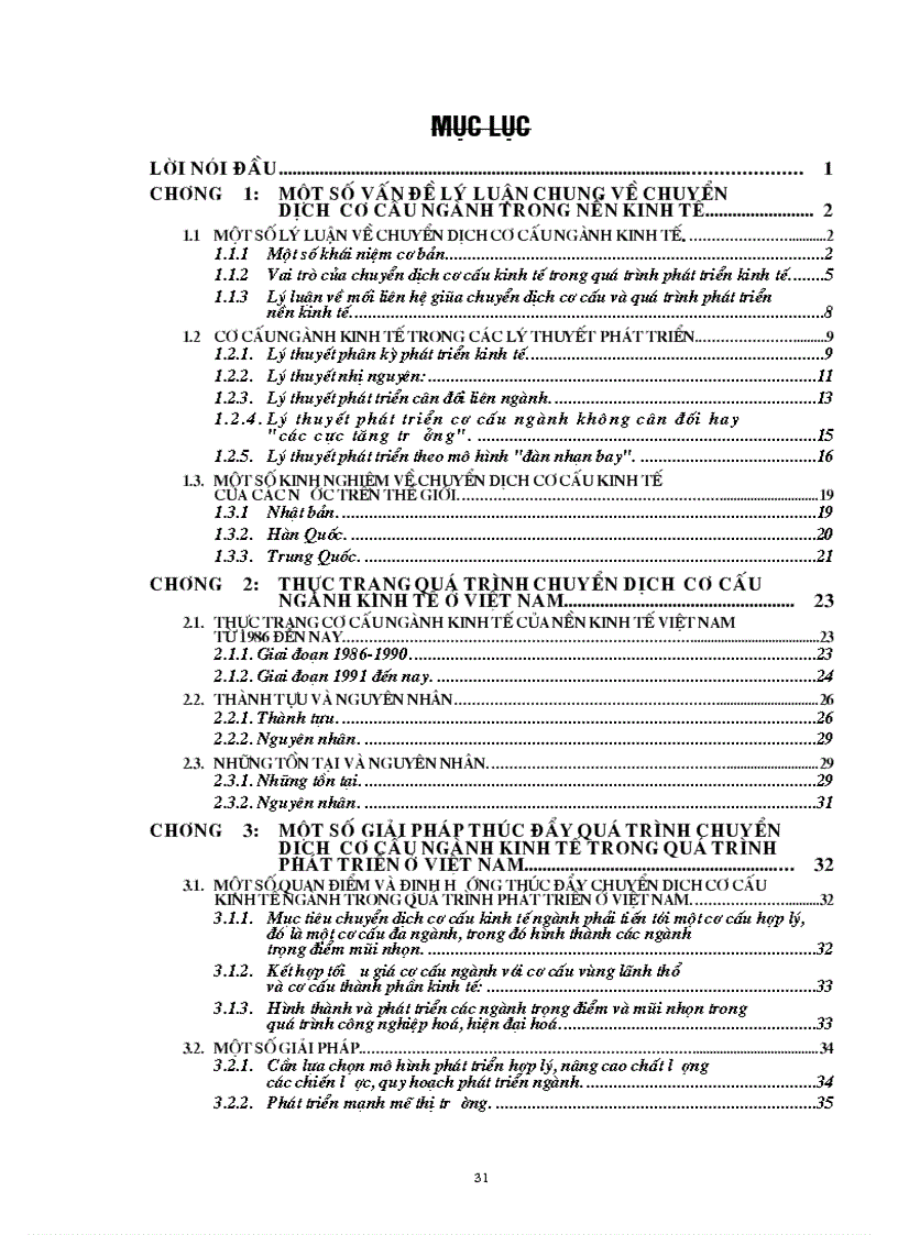 image for page Chuyển dịch cơ cấu kinh tế ngành trong quá trình phát triển ở Việt Nam