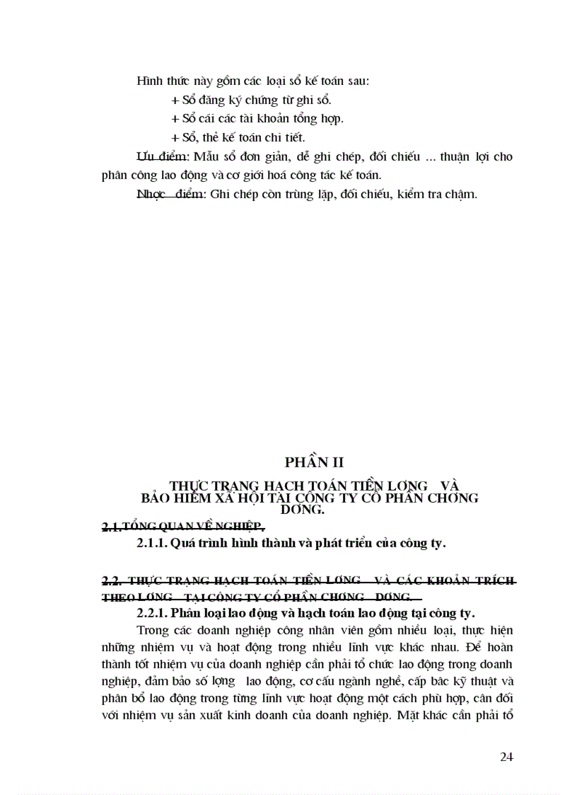 image for page Thực Trạng Hạch Toán Tiền Lương Và các khoản trích theo lương Tại Công Ty Cổ Phần Chương Dương