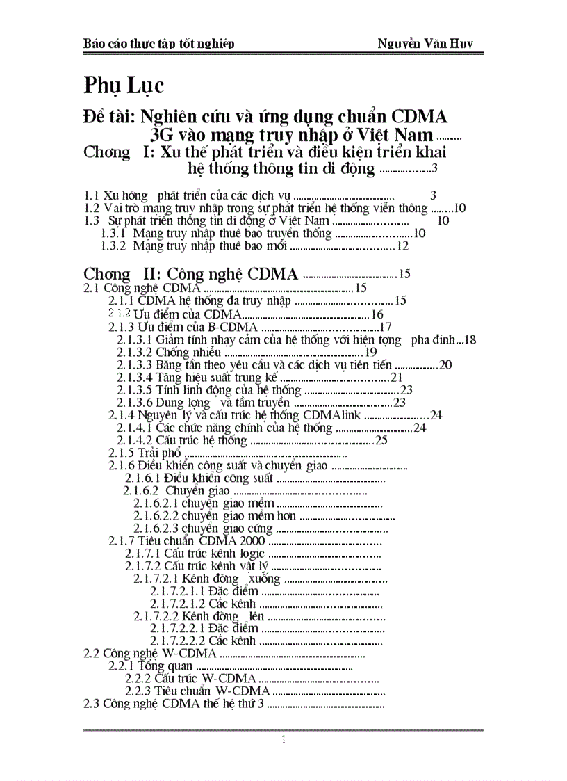 image for page Ứng dụng của CDMA ở Việt Nam