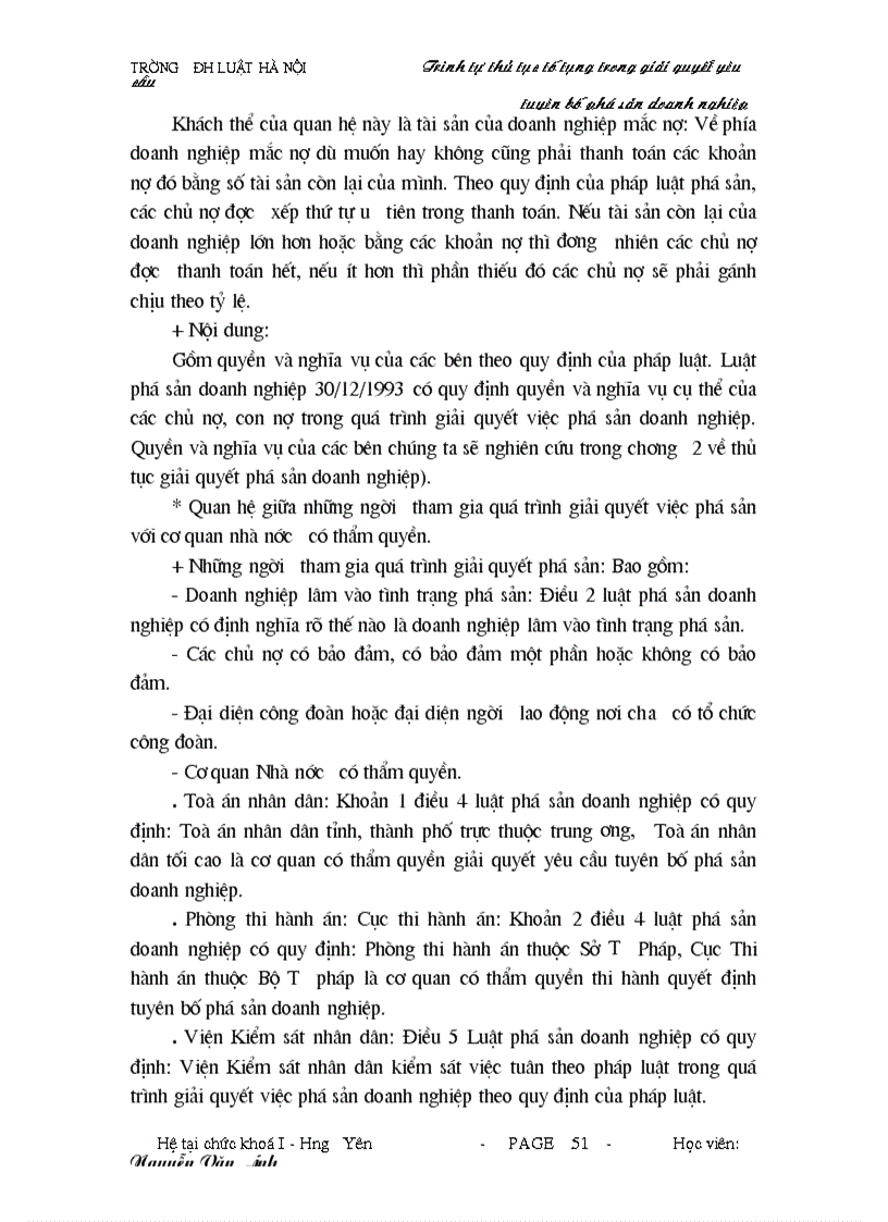 image for page Trình tự thủ tục tố tụng trong quá trình giải quyết yêu cầu tuyến bố phá sản doanh nghiệp