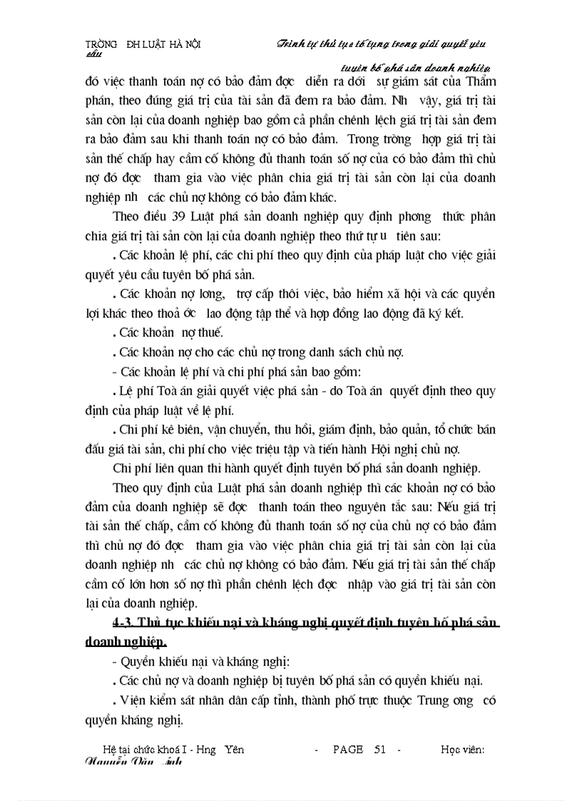 image for page Trình tự thủ tục tố tụng trong quá trình giải quyết yêu cầu tuyến bố phá sản doanh nghiệp