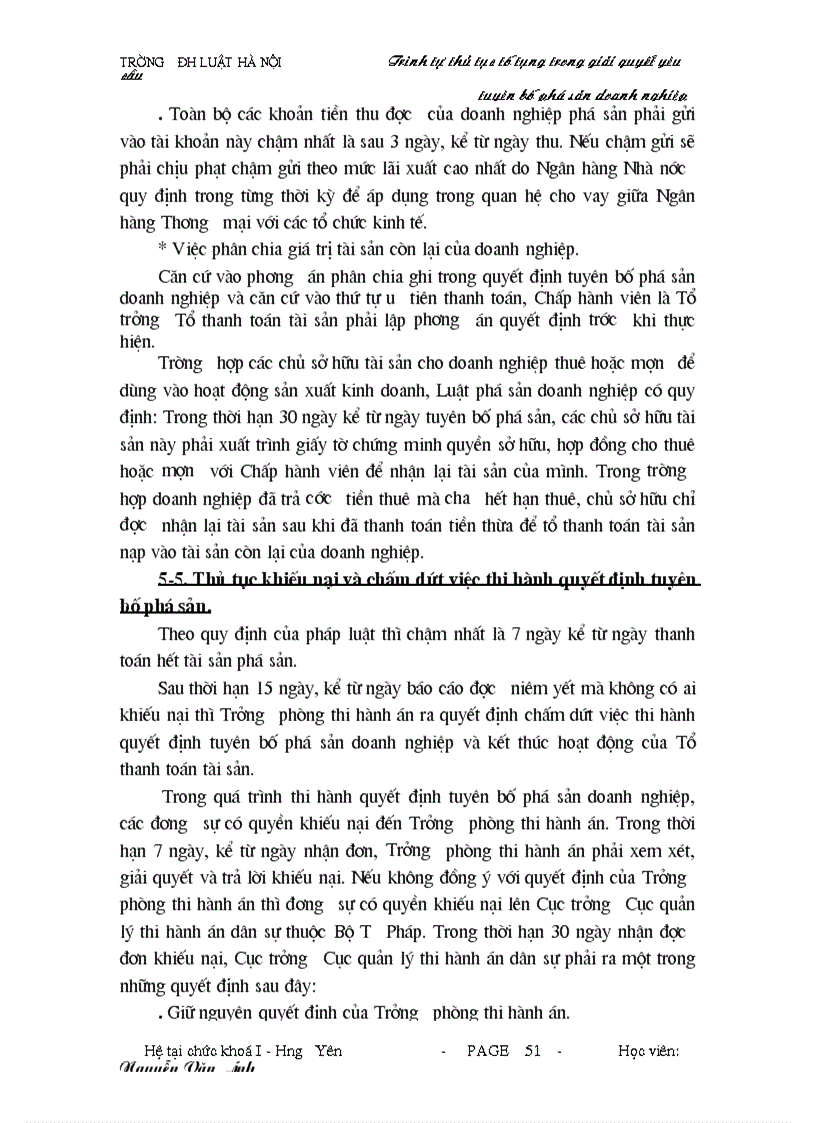 image for page Trình tự thủ tục tố tụng trong quá trình giải quyết yêu cầu tuyến bố phá sản doanh nghiệp