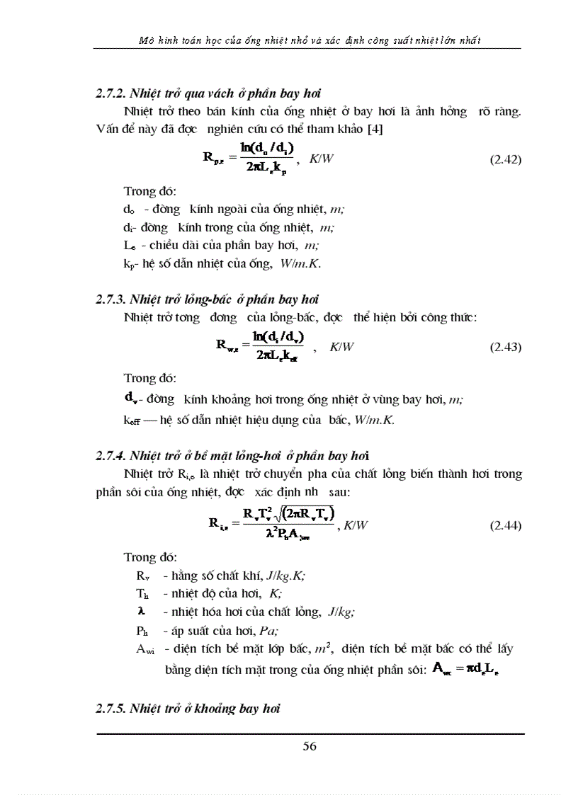 image for page Lý thuyết tính toán ống nhiệt