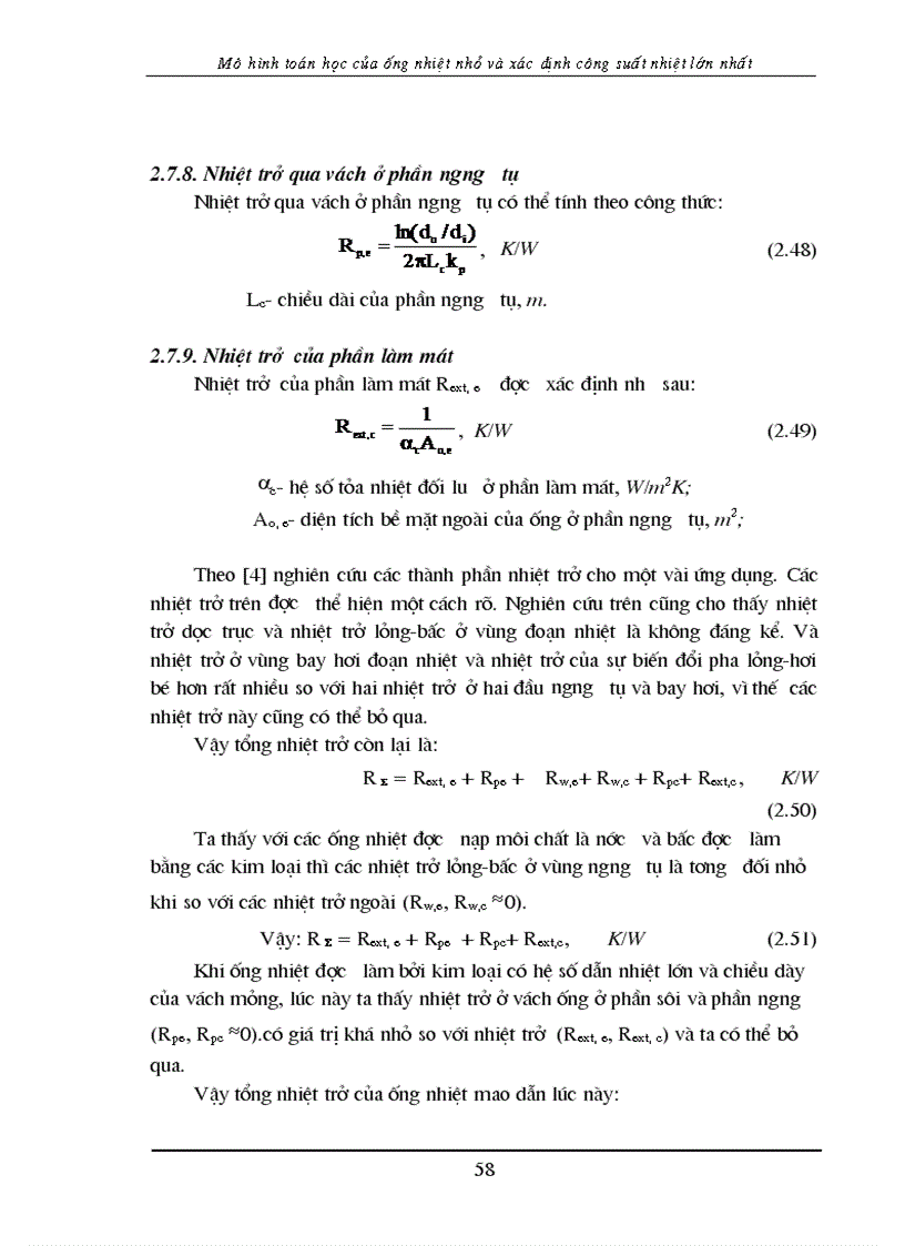 image for page Lý thuyết tính toán ống nhiệt