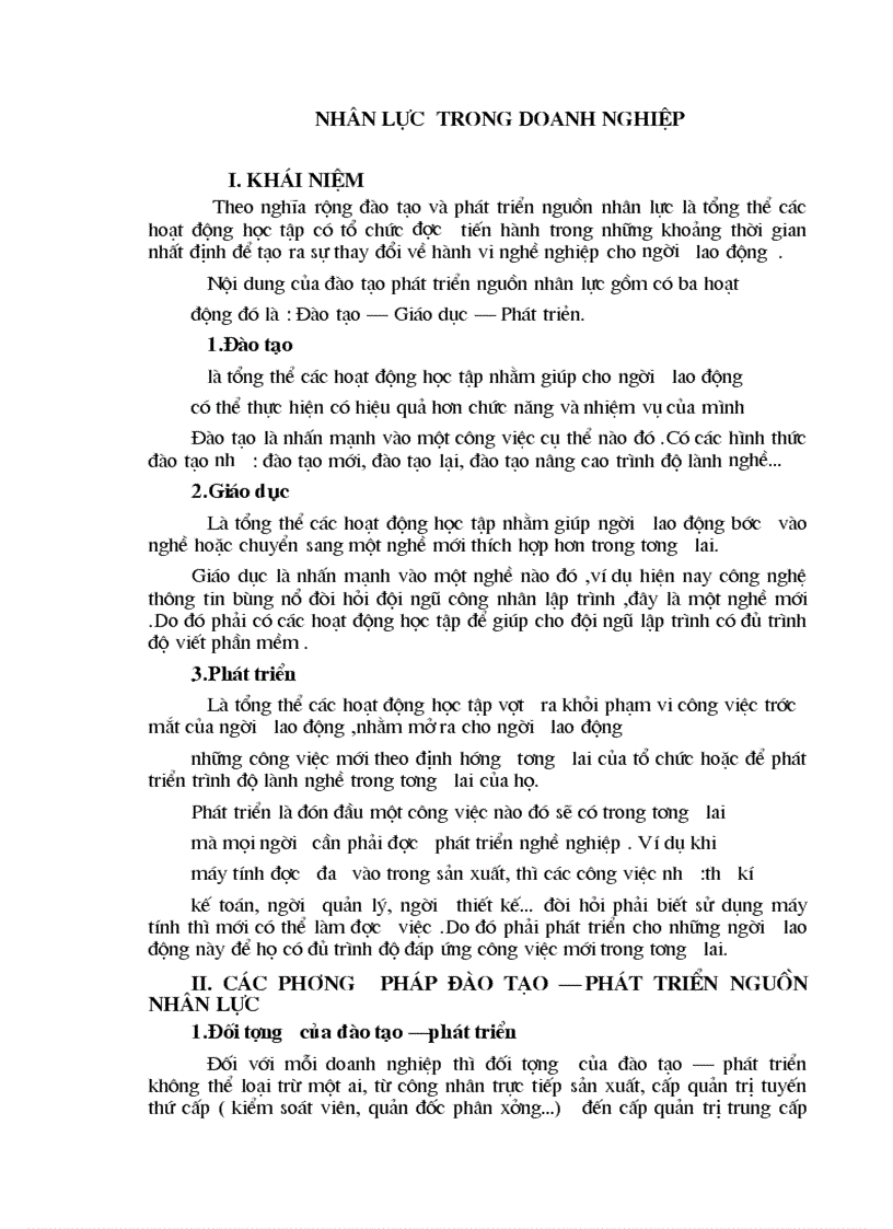 image for page Đào tạo phát triển nguồn nhân lực ở Việt Nam trong giai đoạn hiện nay 1