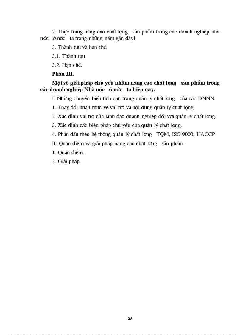 image for page Thực trạng nâng cao chất lượng sản phẩm trong các doanh nghiệp ở nước ta hiện nay