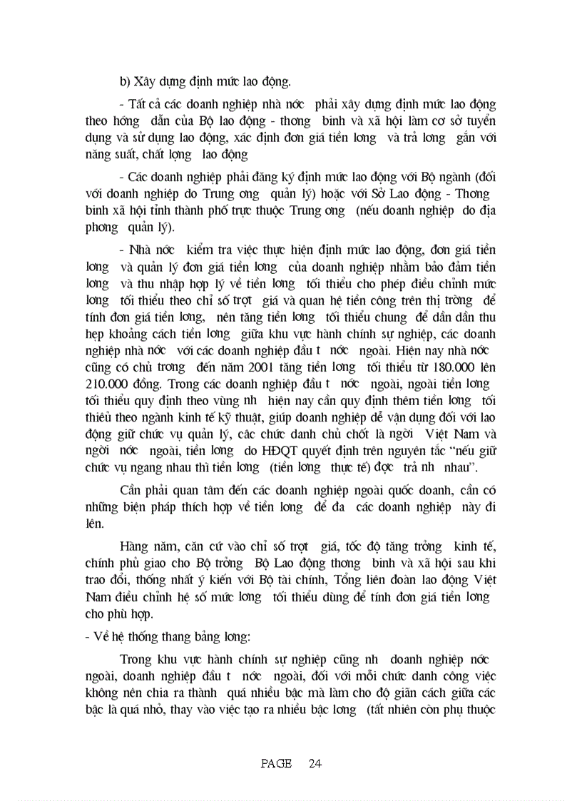 image for page Tiền lương thu nhập và tác động của nó đến năng suất lao động hiện nay ở Việt Nam 1