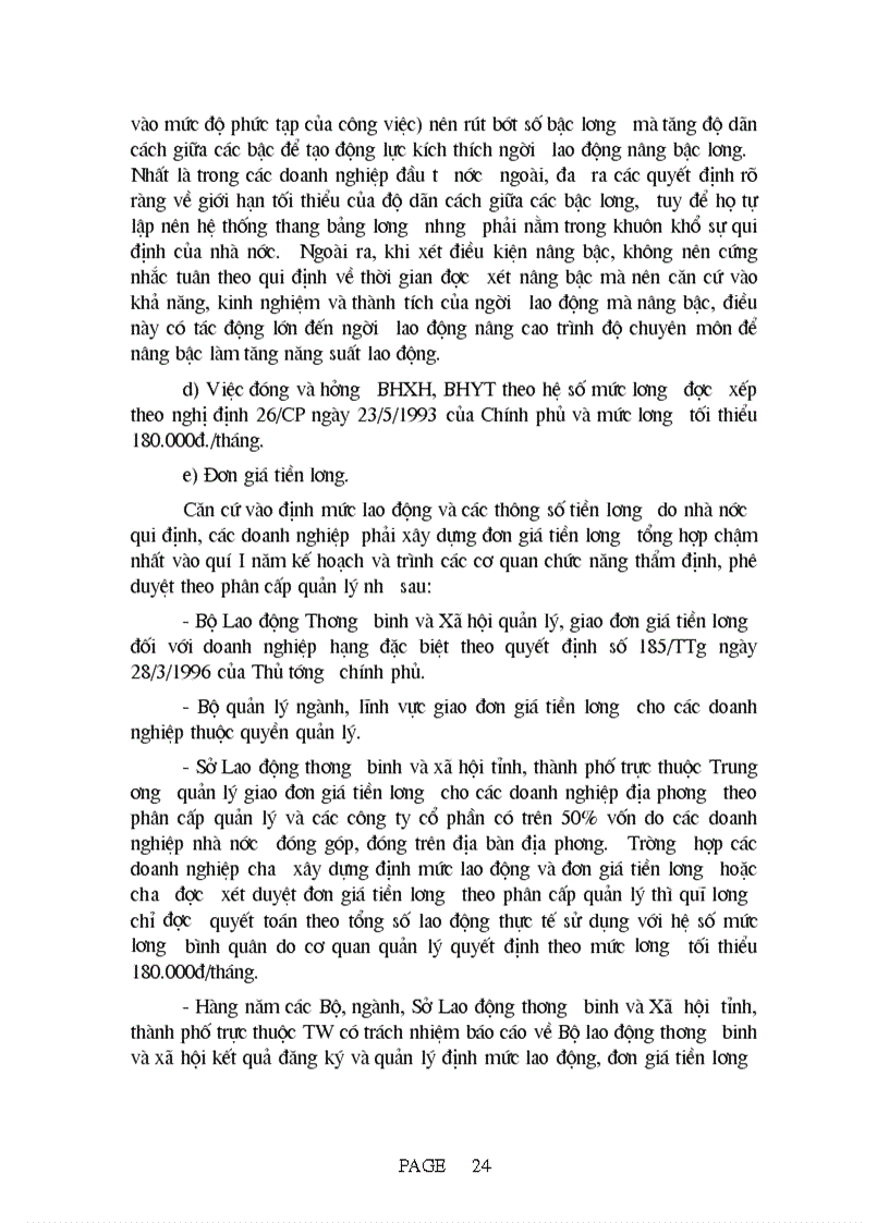 image for page Tiền lương thu nhập và tác động của nó đến năng suất lao động hiện nay ở Việt Nam 1