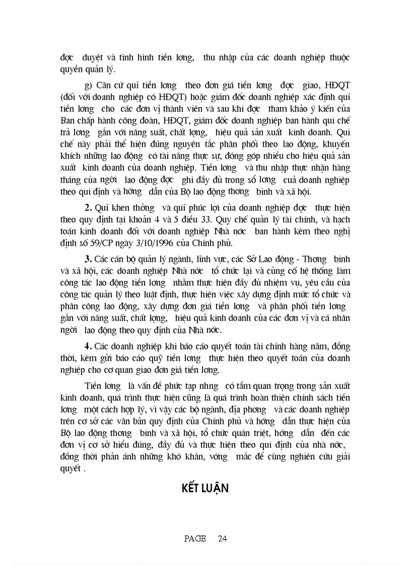 image for page Tiền lương thu nhập và tác động của nó đến năng suất lao động hiện nay ở Việt Nam 1
