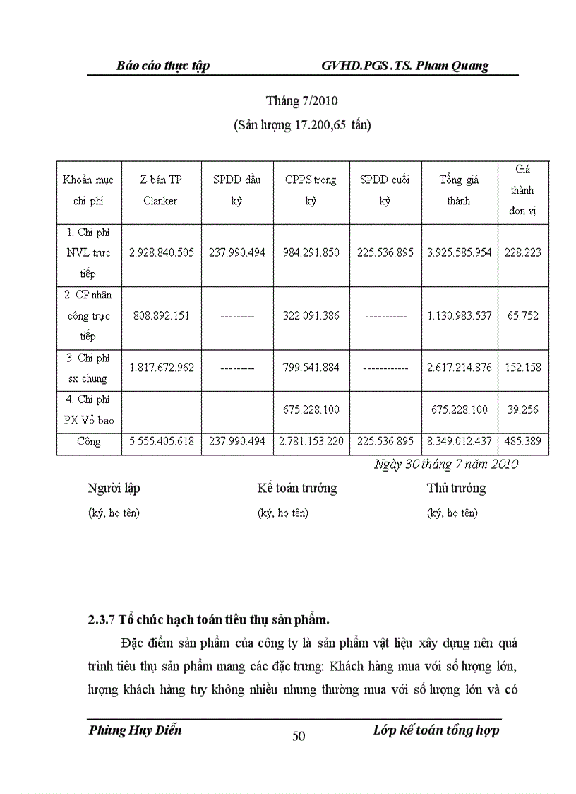 image for page Một số đánh giá về tình hình tổ chức hạch toán kế toán tại Công ty cổ phần xi măng Sài sơn 1