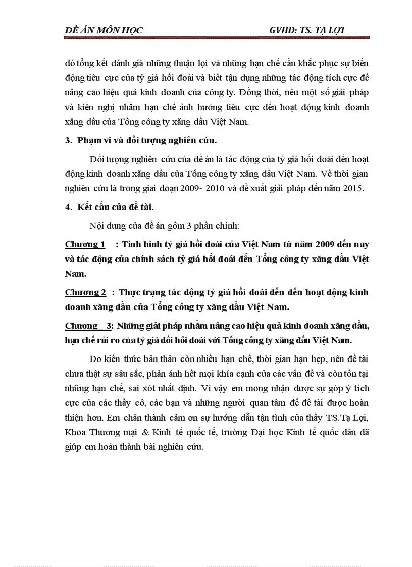 image for page Tác động của tỷ giá hối đoái đến hoạt động kinh doanh xăng dầu của Tổng công ty xăng dầu Việt Nam