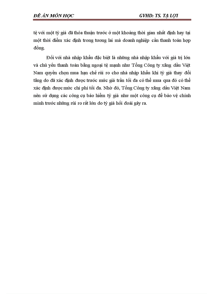image for page Tác động của tỷ giá hối đoái đến hoạt động kinh doanh xăng dầu của Tổng công ty xăng dầu Việt Nam