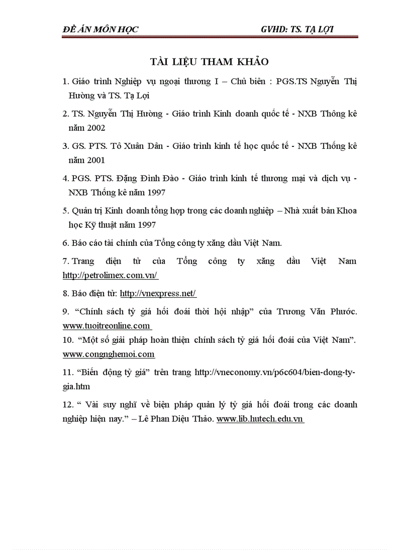 image for page Tác động của tỷ giá hối đoái đến hoạt động kinh doanh xăng dầu của Tổng công ty xăng dầu Việt Nam