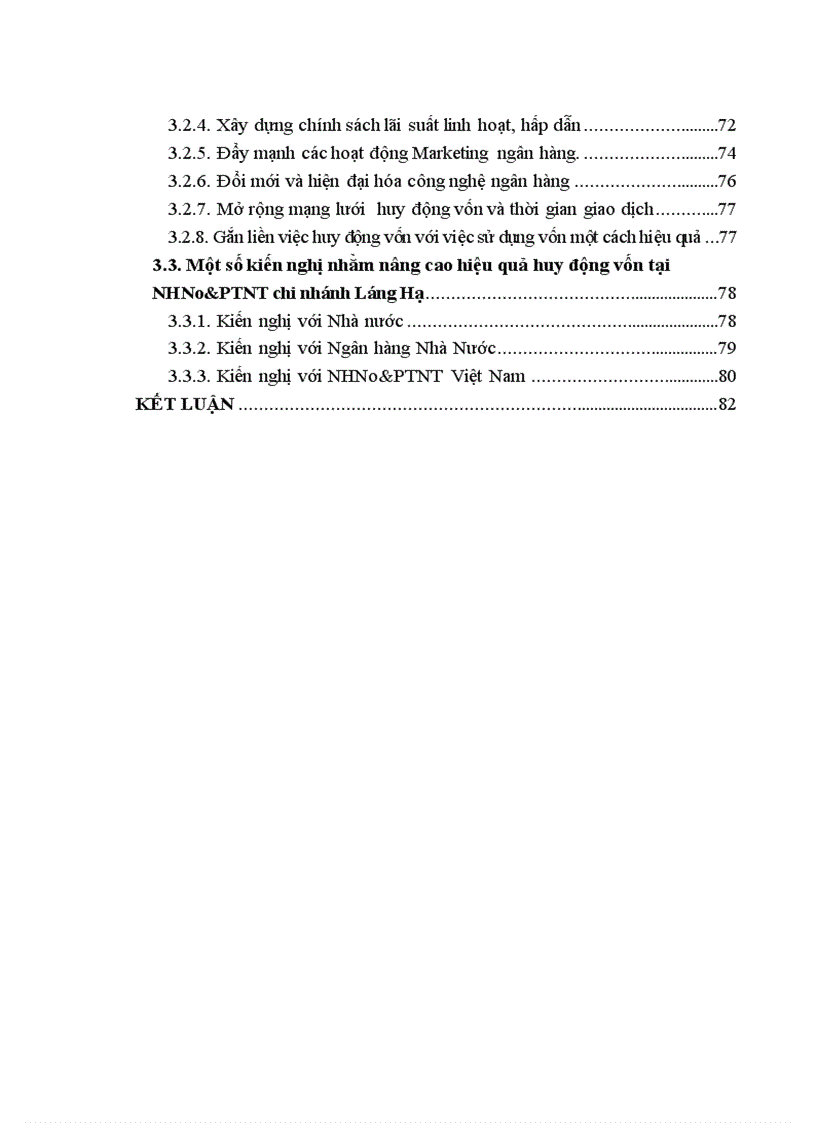 image for page Giải Pháp Nâng Cao Hiệu Quả Huy Động Vốn Tại NHNo PTNT Chi Nhánh Láng Hạ
