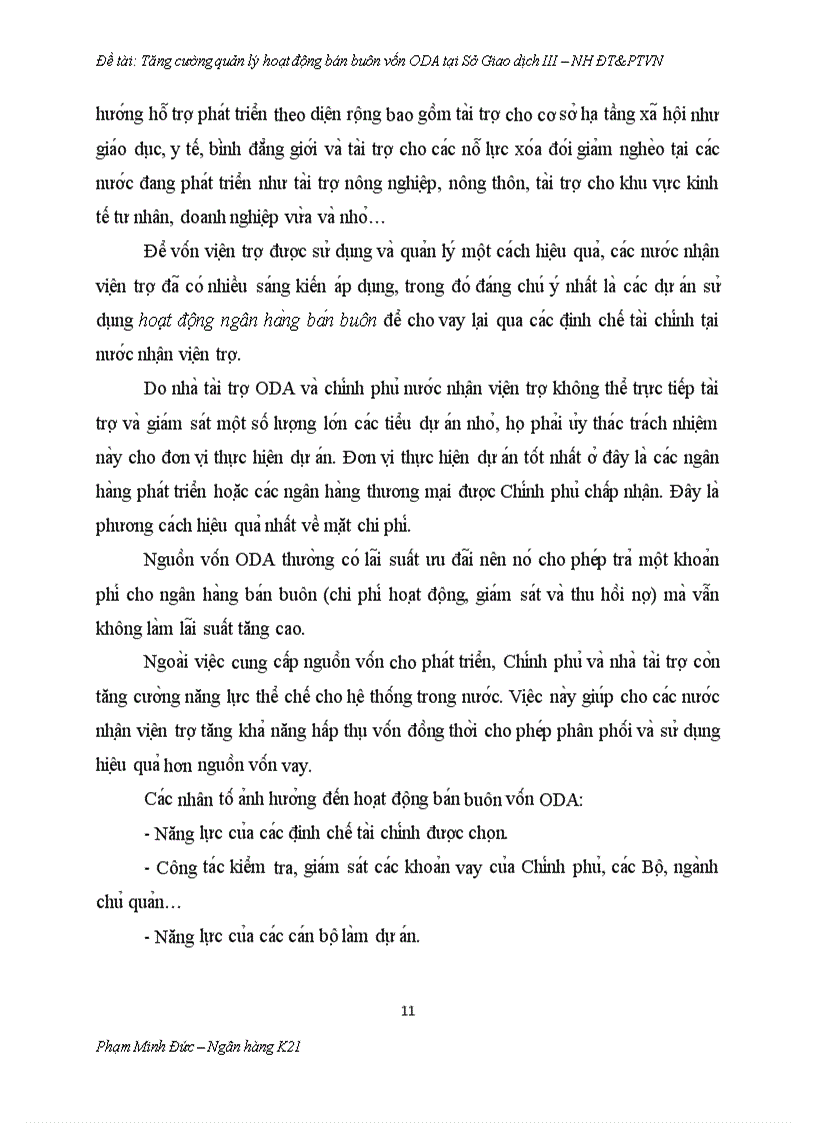 image for page Tăng cường quản lý hoạt động bán buôn vốn ODA tại Sở giao dịch III Ngân hàng Đầu tư và Phát triển Việt Nam