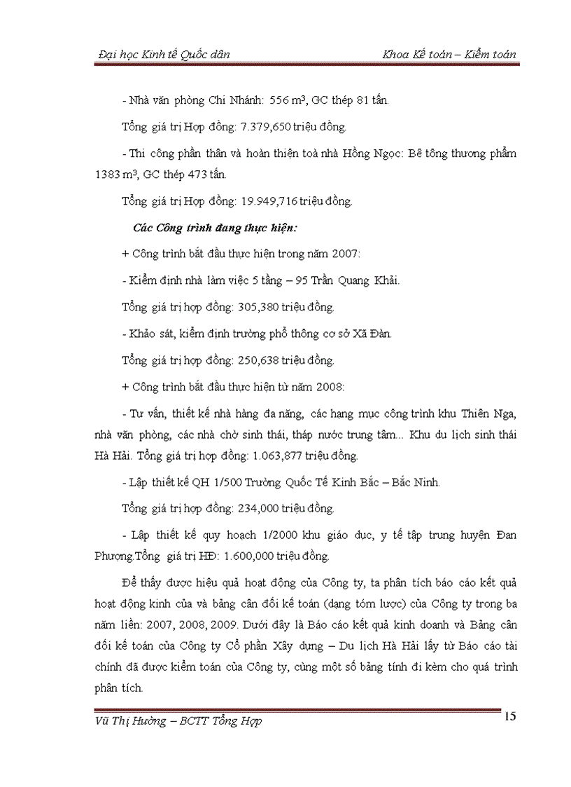 image for page Tình hình tổ chức hạch toán kế toán tại công ty cổ phần xây dựng du lịch hà hải