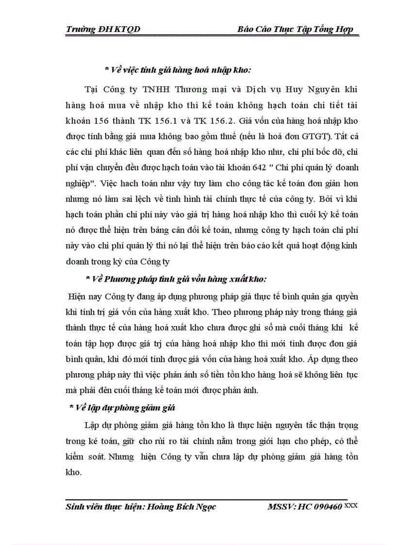 image for page Đánh giá khái quát tổ chức hạch toán kế toán tại Công ty TNHH Thương mại và Dịch vụ Huy Nguyên