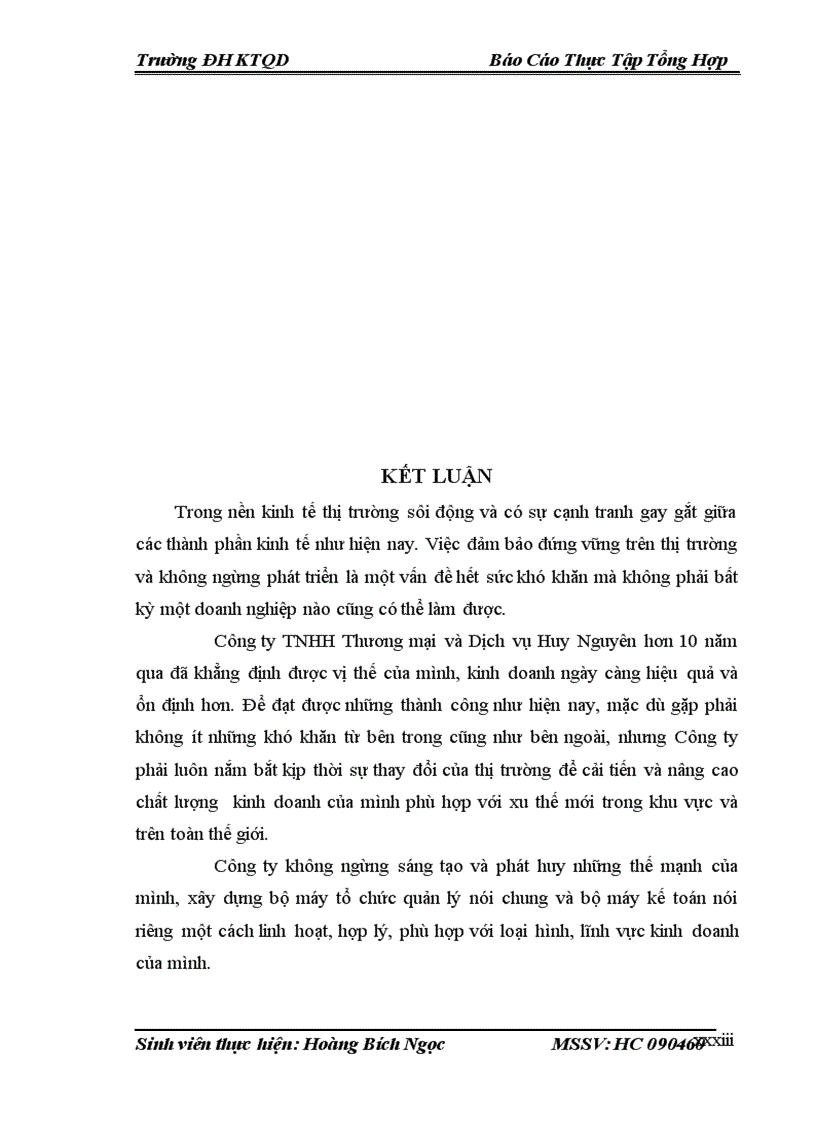 image for page Đánh giá khái quát tổ chức hạch toán kế toán tại Công ty TNHH Thương mại và Dịch vụ Huy Nguyên